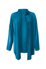 Malibu Bluse - Petrol