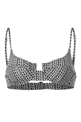 Rio Bikini Oberteil - 1960 Black'n'White