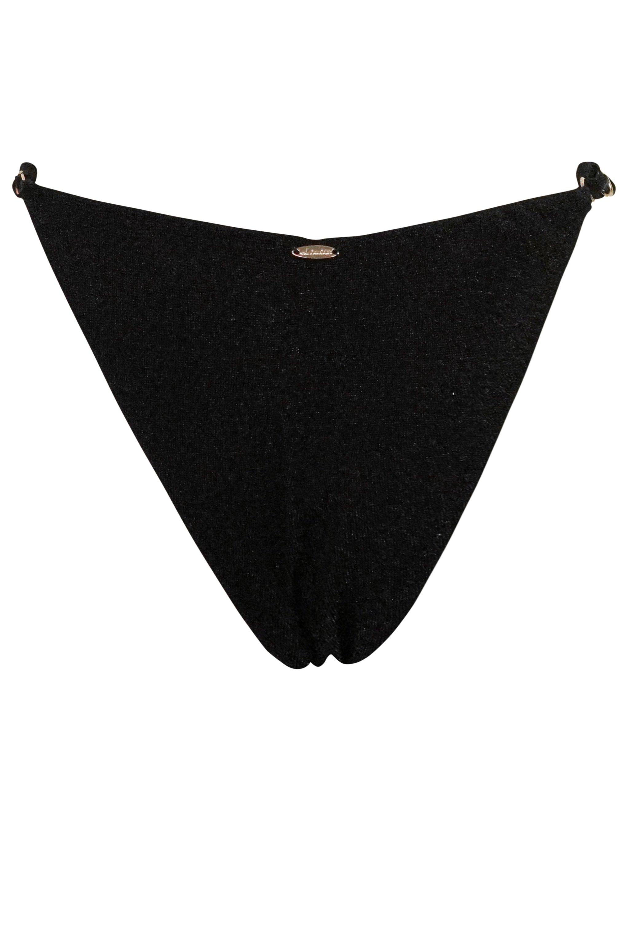 Paris Bikini Hose - Black Glitter