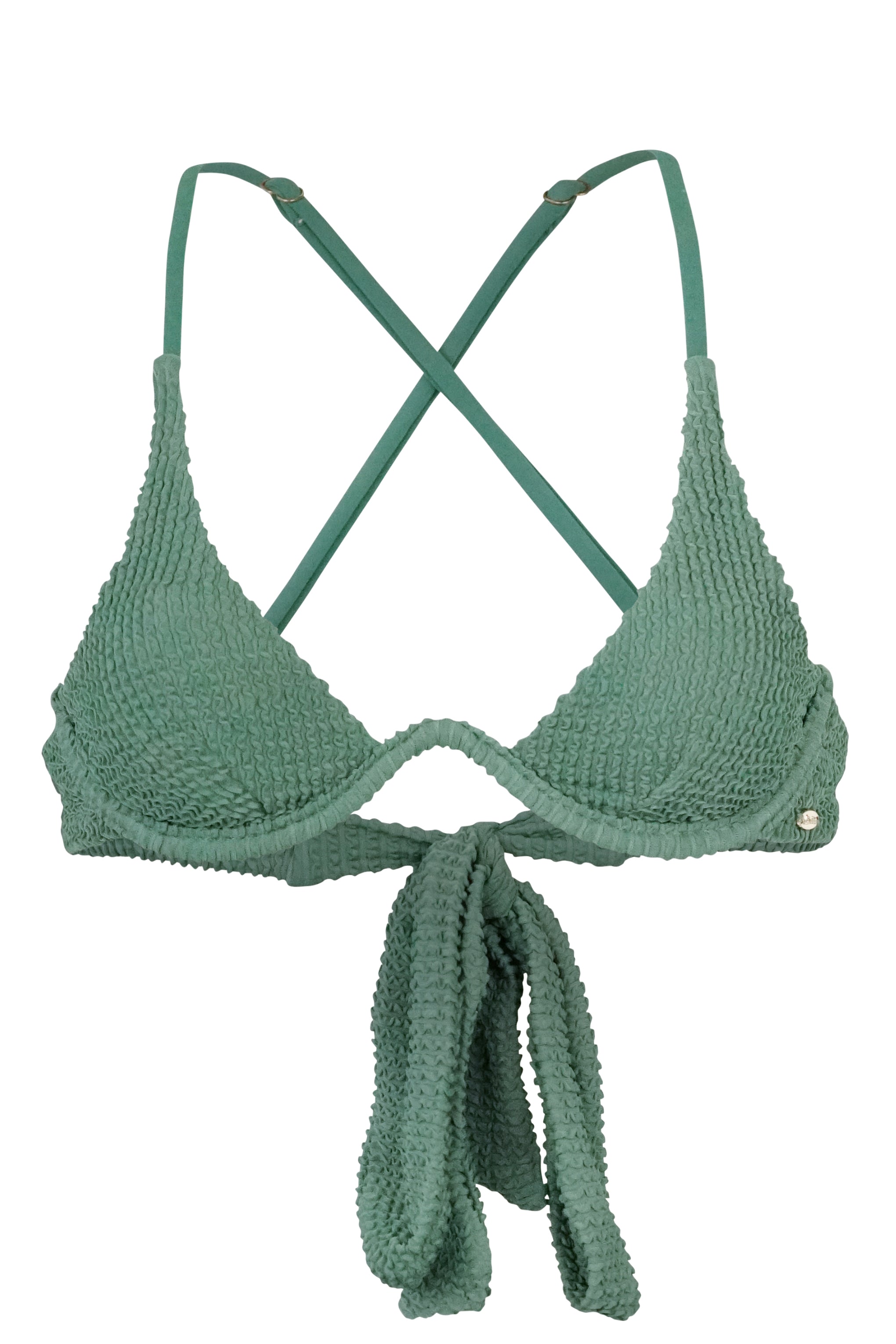 Paris Bikini Oberteil - Ash Green