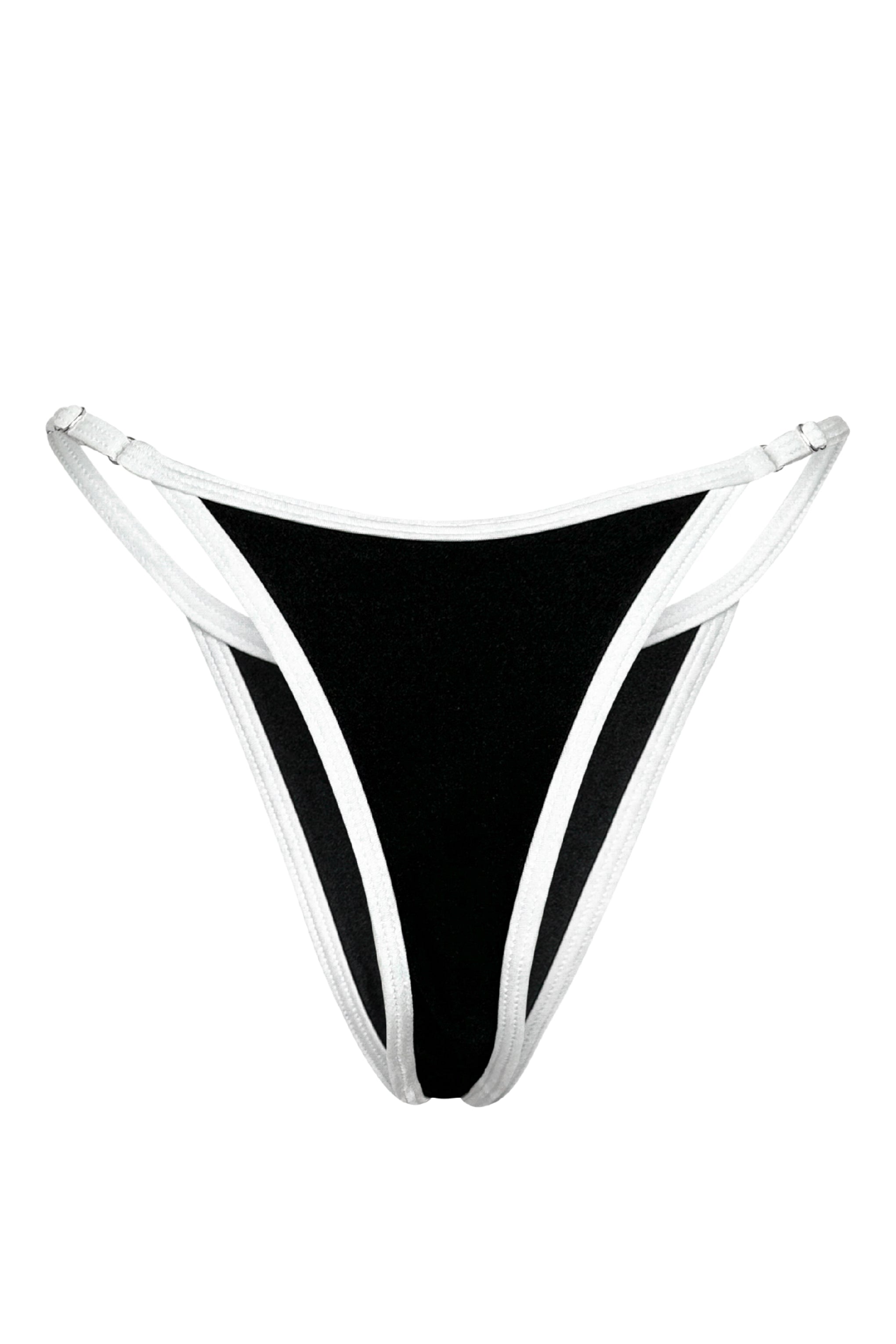 Maui Bikini Hose - Black White