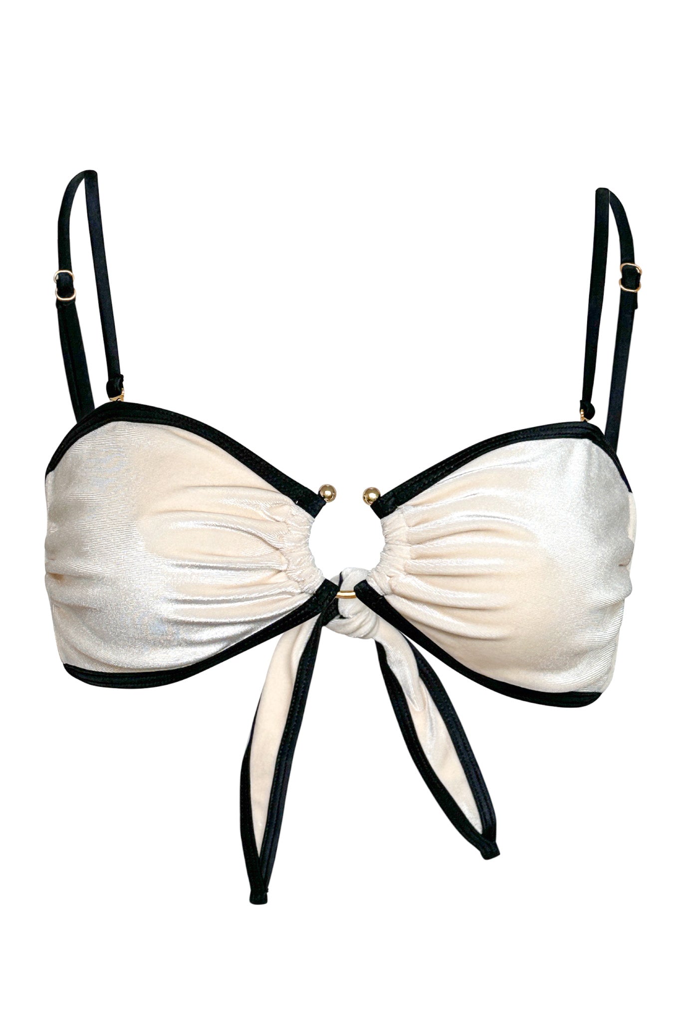 Antigua Bikini Oberteil - Ivory Velvet