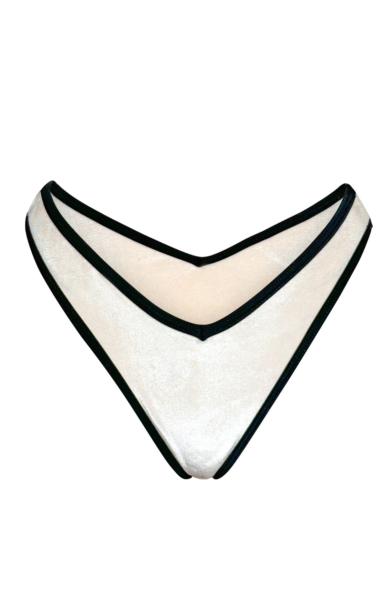 Santorini Bikini Hose - Ivory Velvet