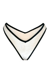 Santorini Bikini Hose - Ivory Velvet