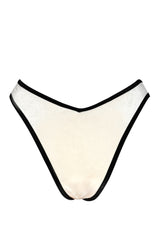 Santorini Bikini Hose - Ivory Velvet