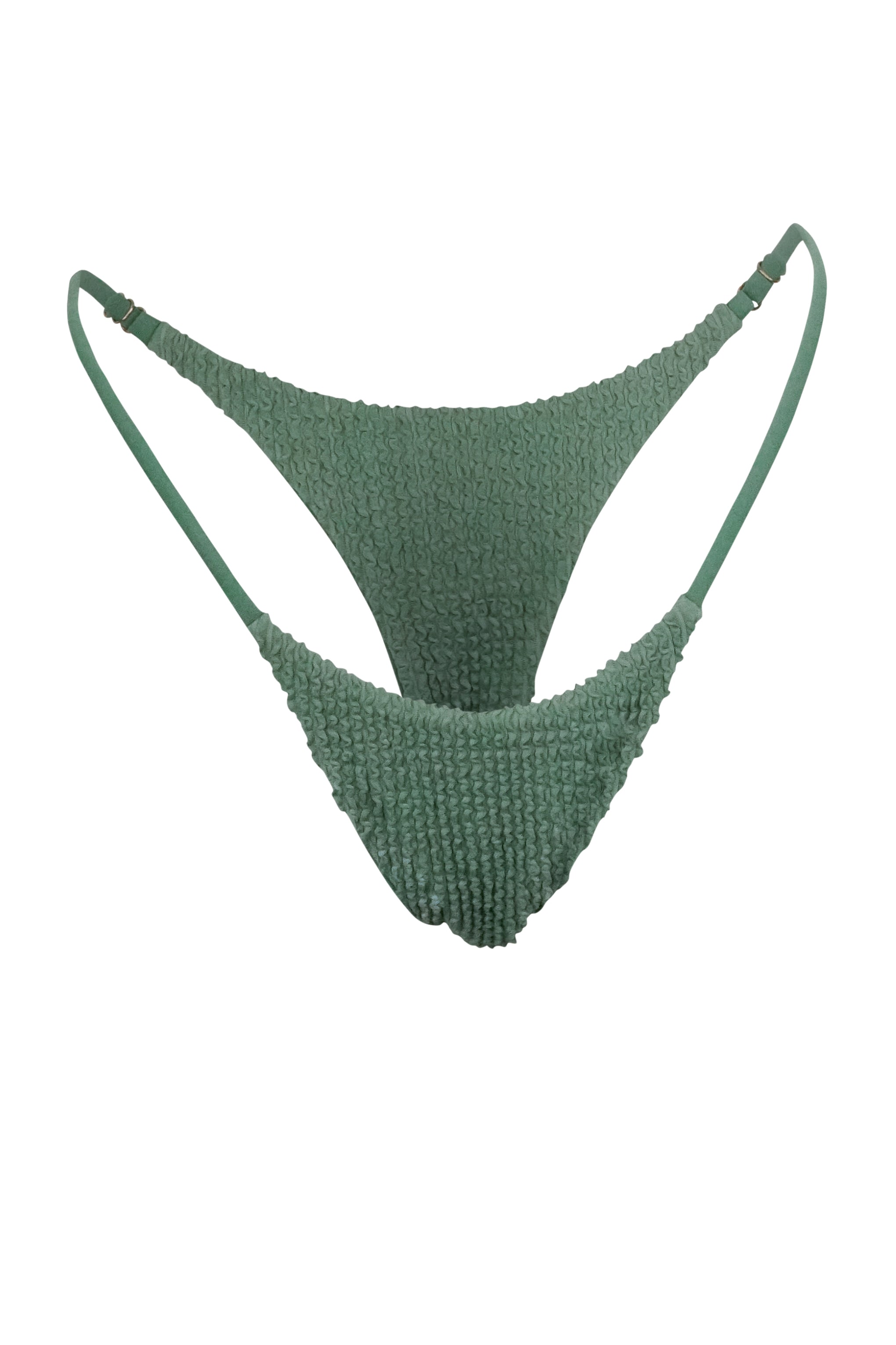Maui Bikini Hose - Ash Green Crincle