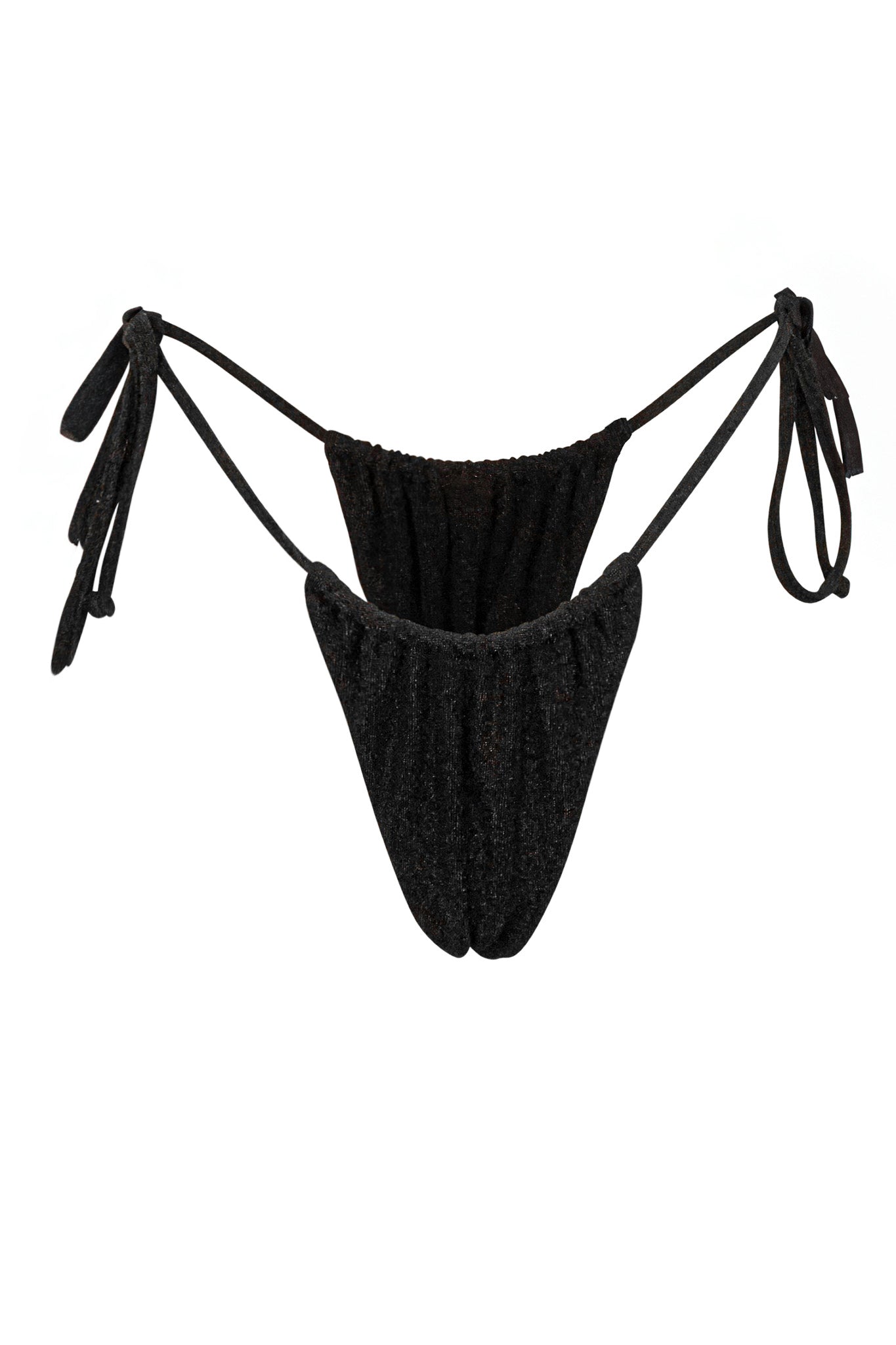 Venice Bikini Hose - Black Glitter