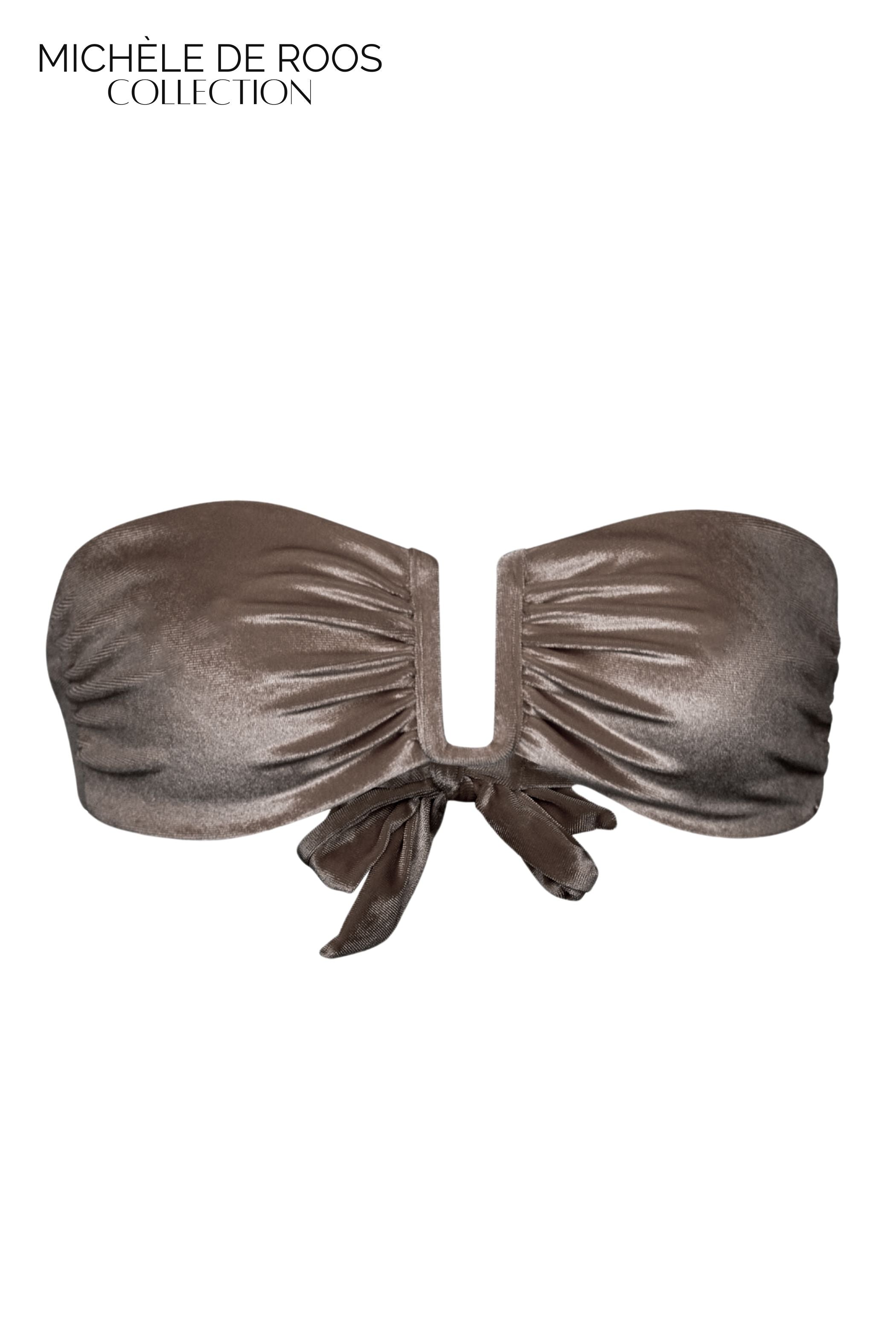 Aruba Bikini Oberteil - Mocha Velvet