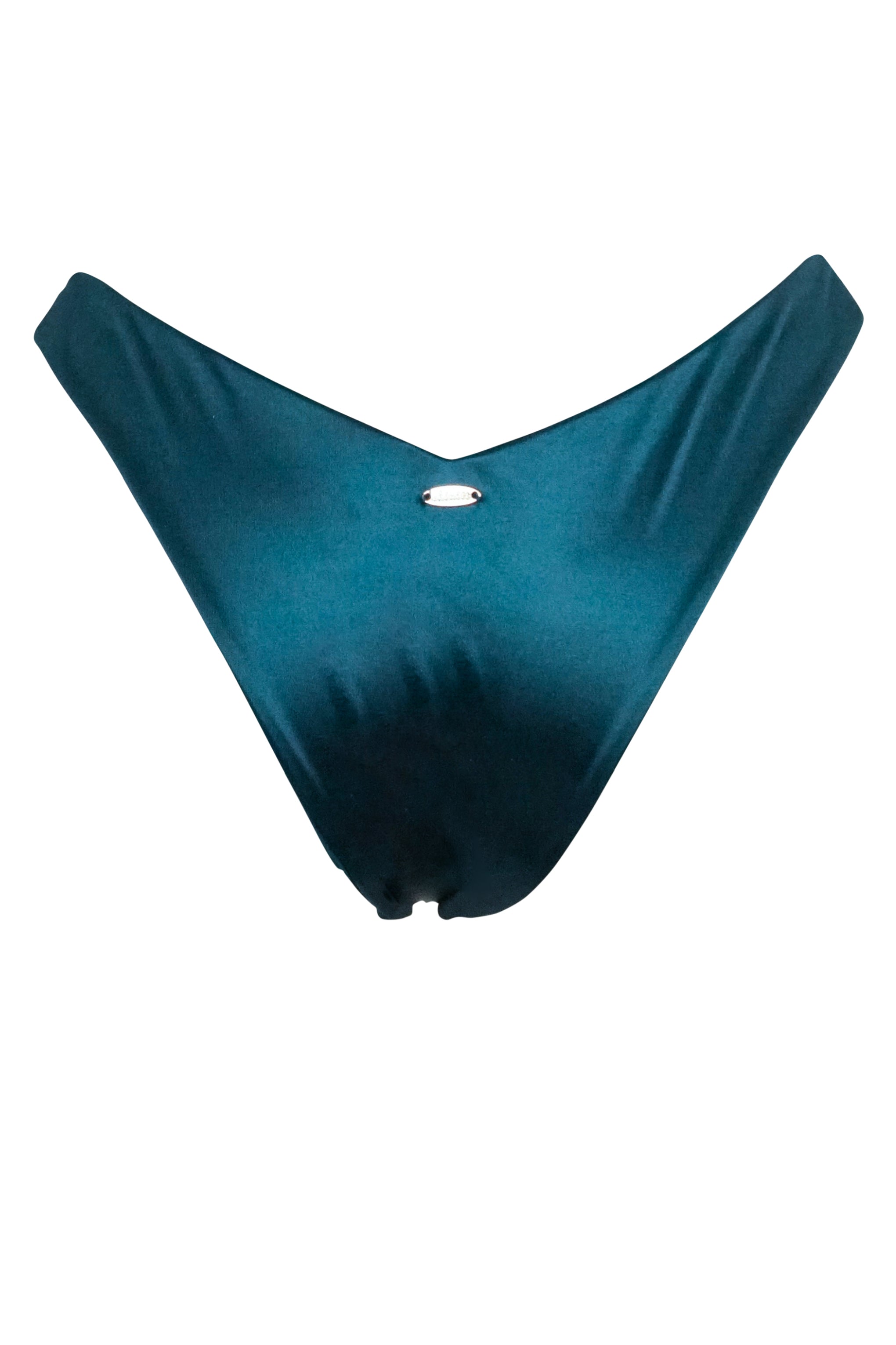 Santorini Bikini Hose - Petrol Satin