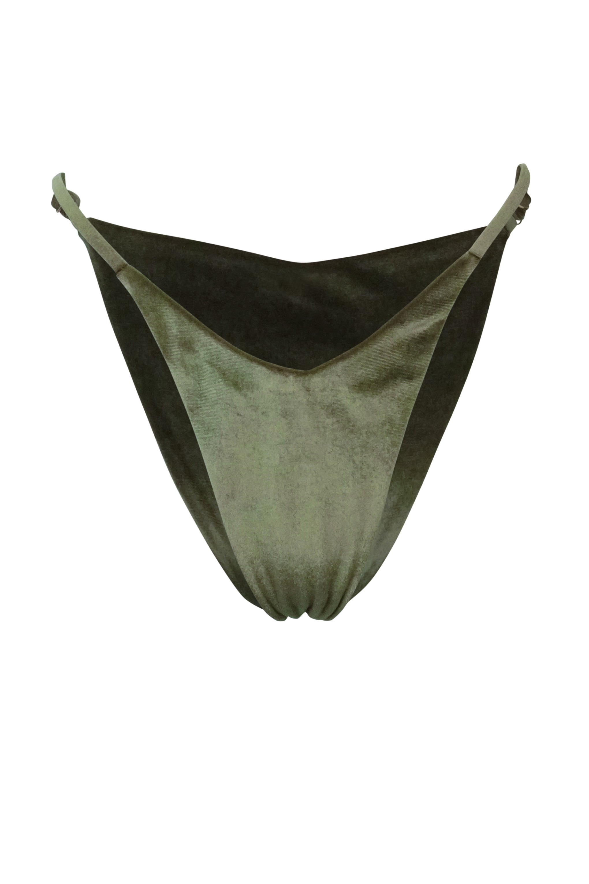 Rio Bikini Hose - Olive Velvet