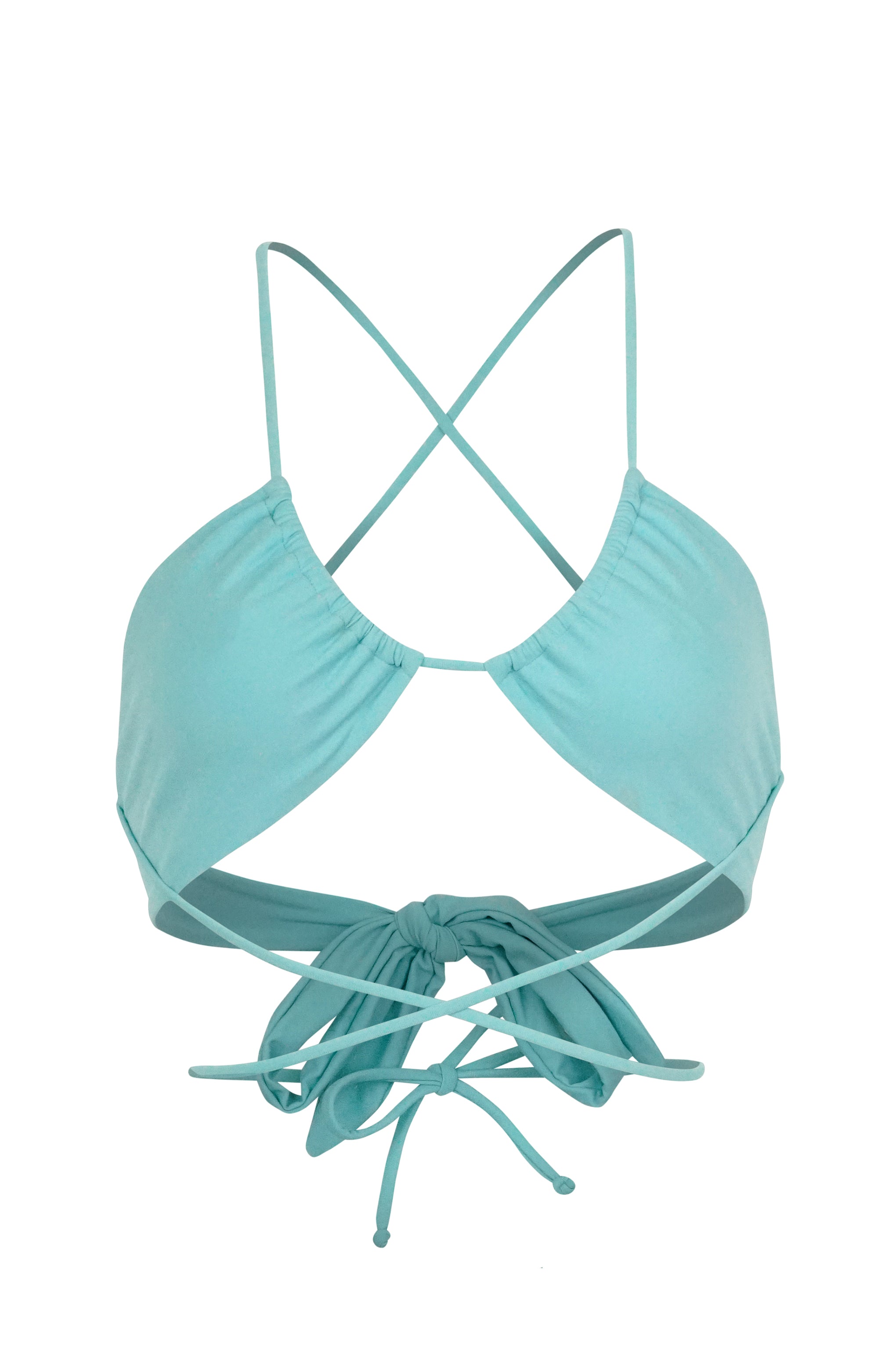 Santorini Bikini Oberteil - Ocean Blue