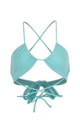 Santorini Bikini Oberteil - Ocean Blue