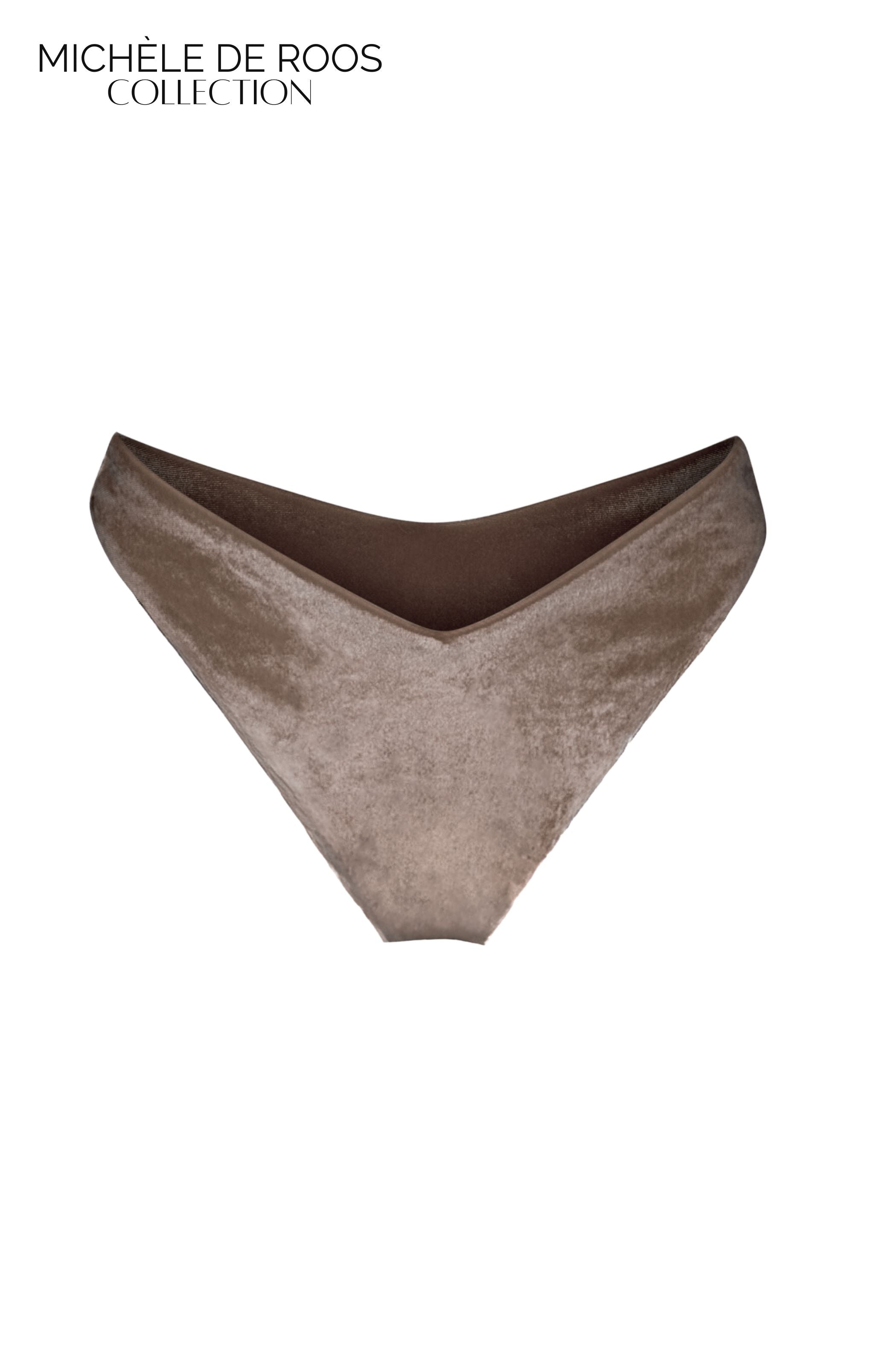 Santorini Bikini Hose - Mocha Velvet