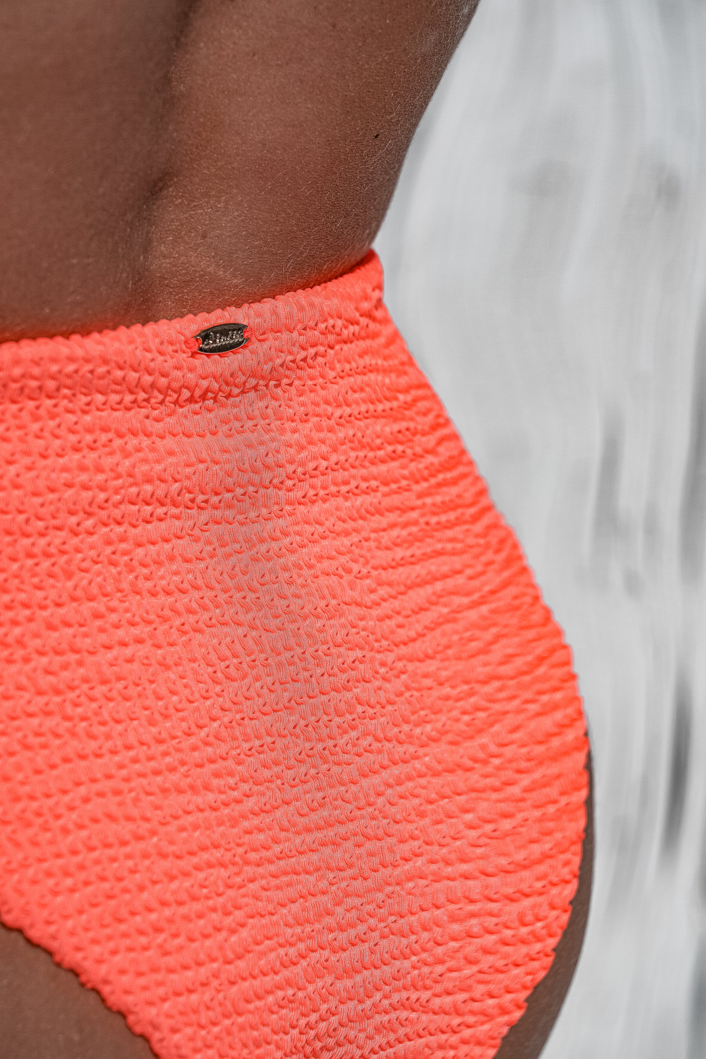 Amalfi Bikini Hose - Pink Peach