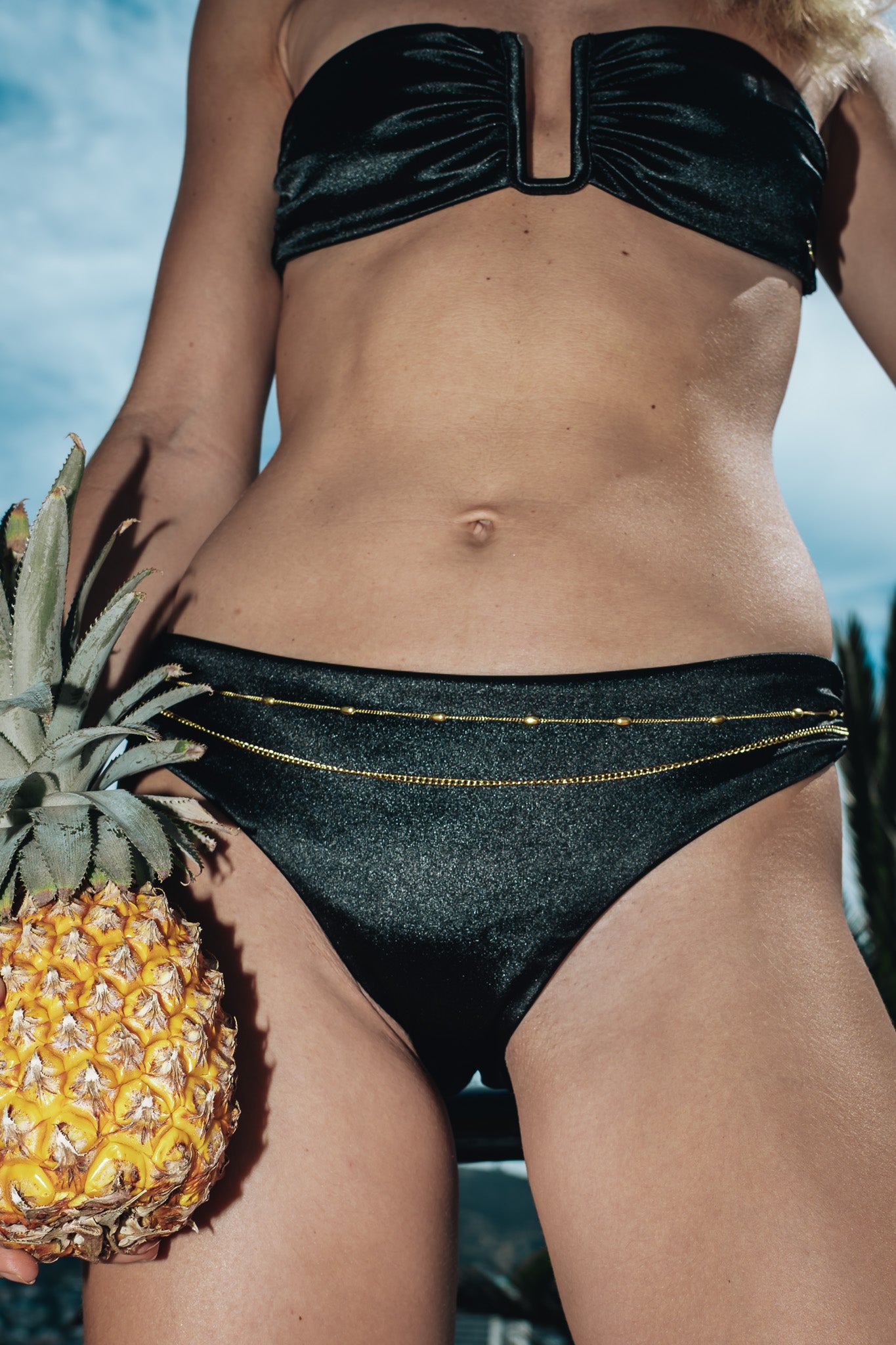 Bauchkette Marina - Gold