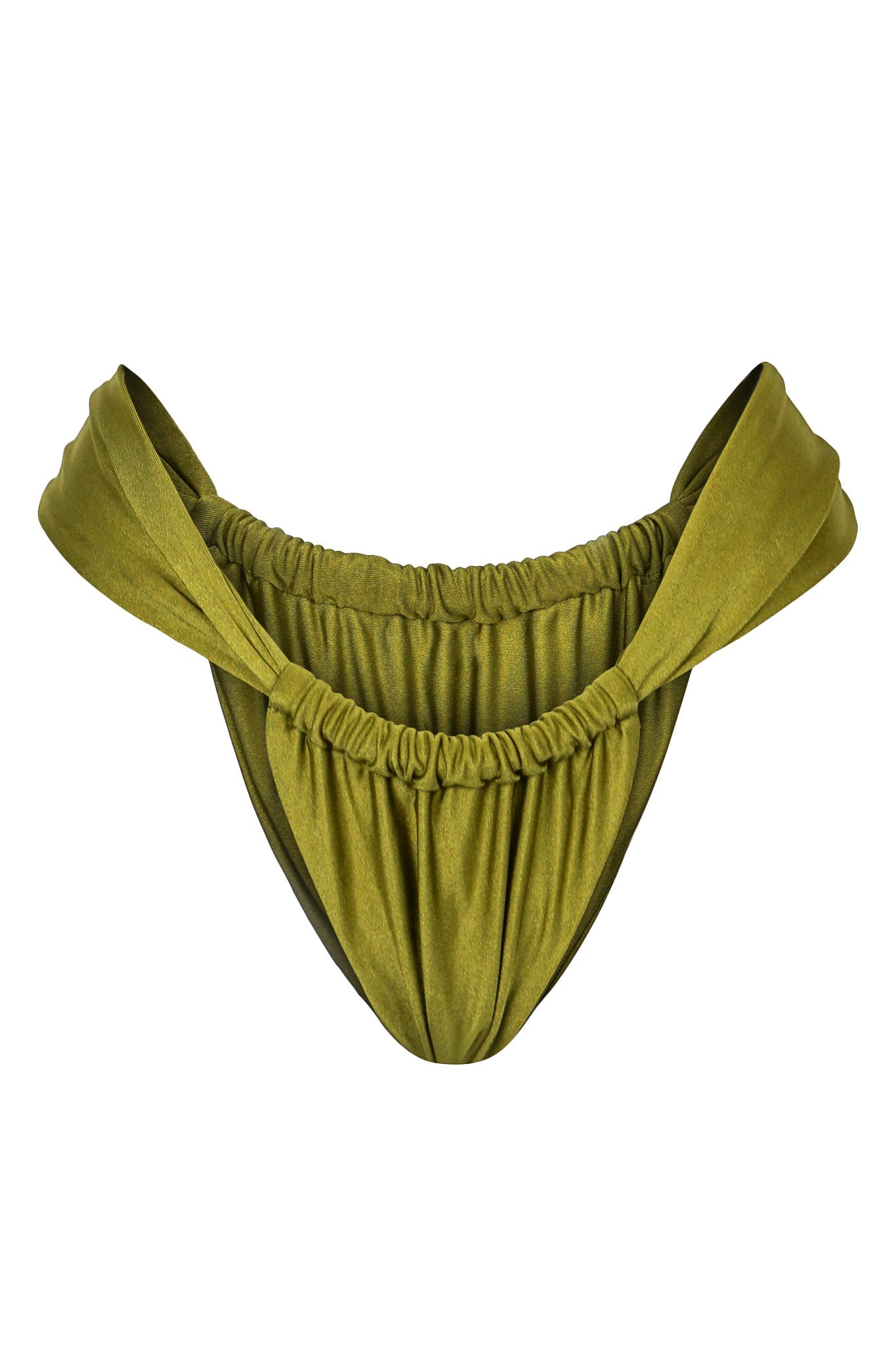 Cannes Bikini Hose - Shiny Matcha