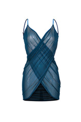 Bahamas Sarong - Petrol Mesh