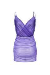 Bahamas Sarong - Lavender Mesh