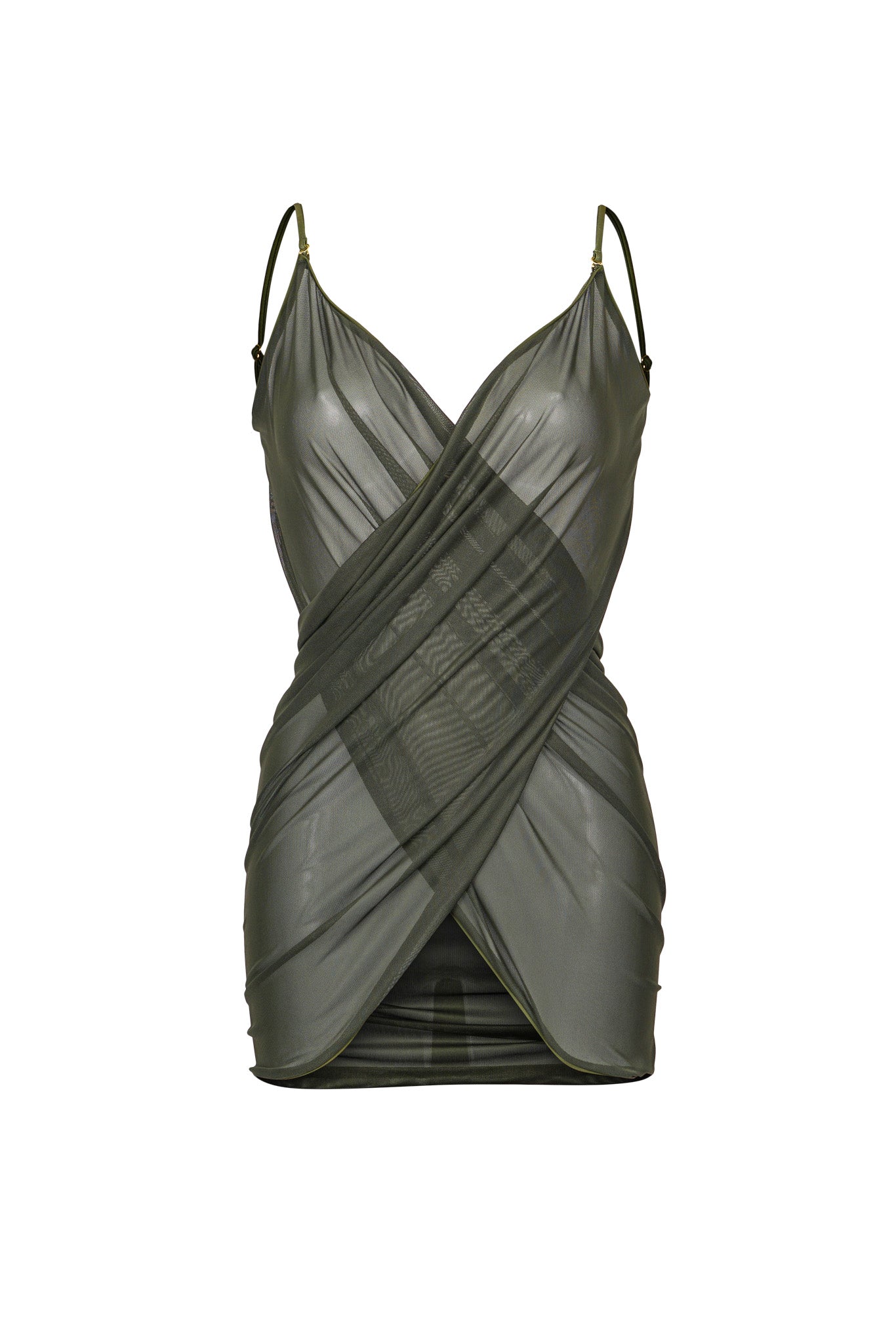 Bahamas Sarong - Olive Mesh