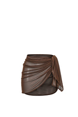 Bahamas Sarong - Mocha Mesh
