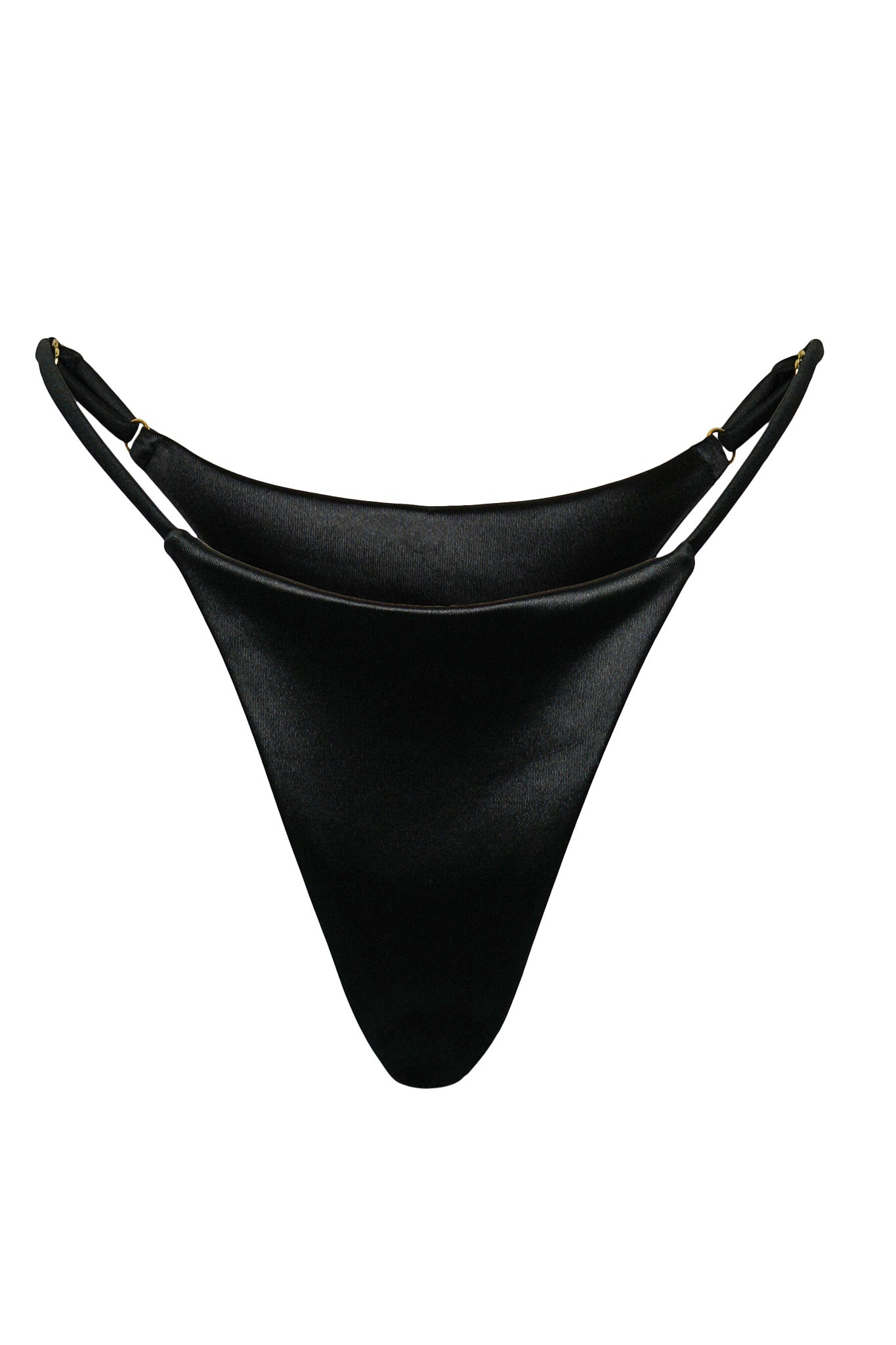 Maui Bikini Hose - Black Satin