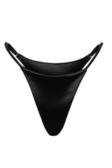 Maui Bikini Hose - Black Satin