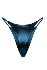 Maui Bikini Hose - Petrol Satin