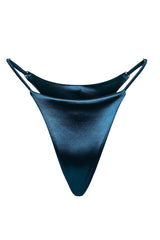 Maui Bikini Hose - Petrol Satin