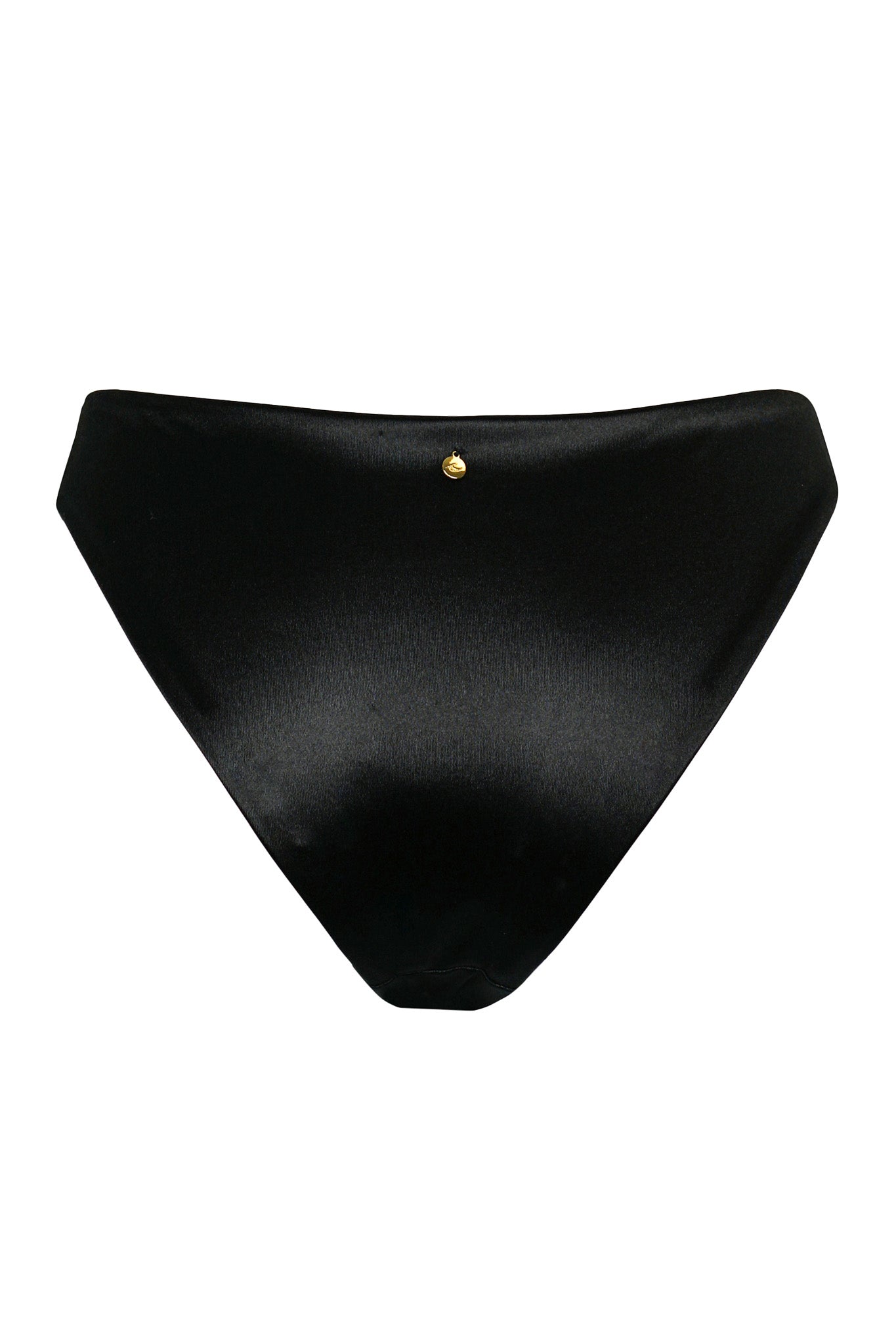 Aruba Bikini Hose Black Satin