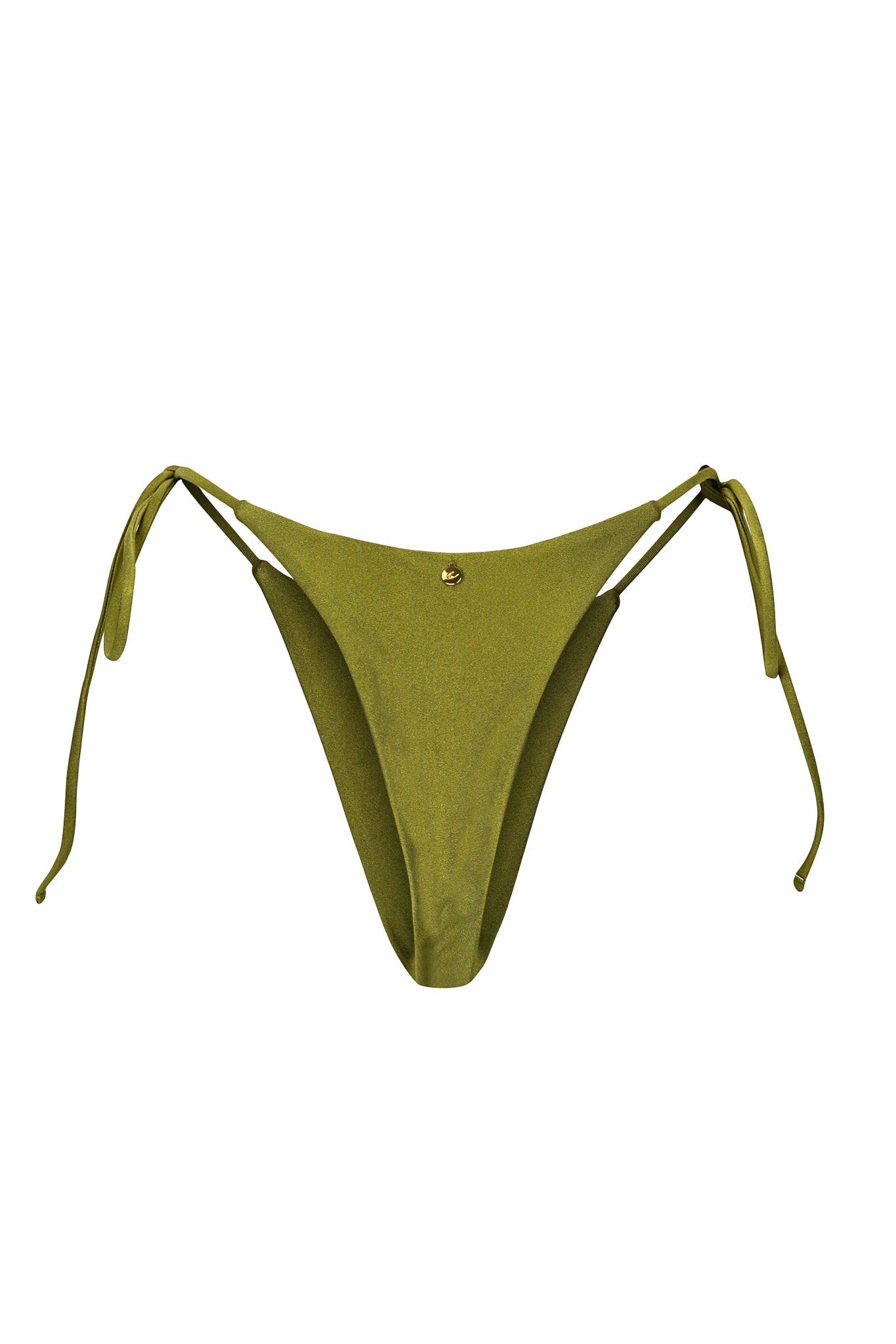Tulum Bikini Hose - Shiny Matcha