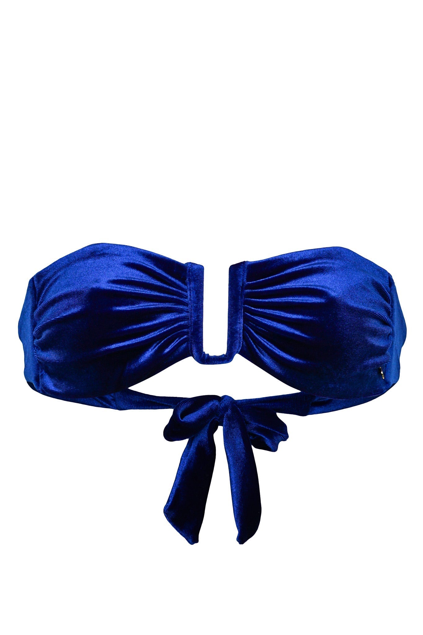 Aruba Bikini Oberteil - Royal Blue Velvet