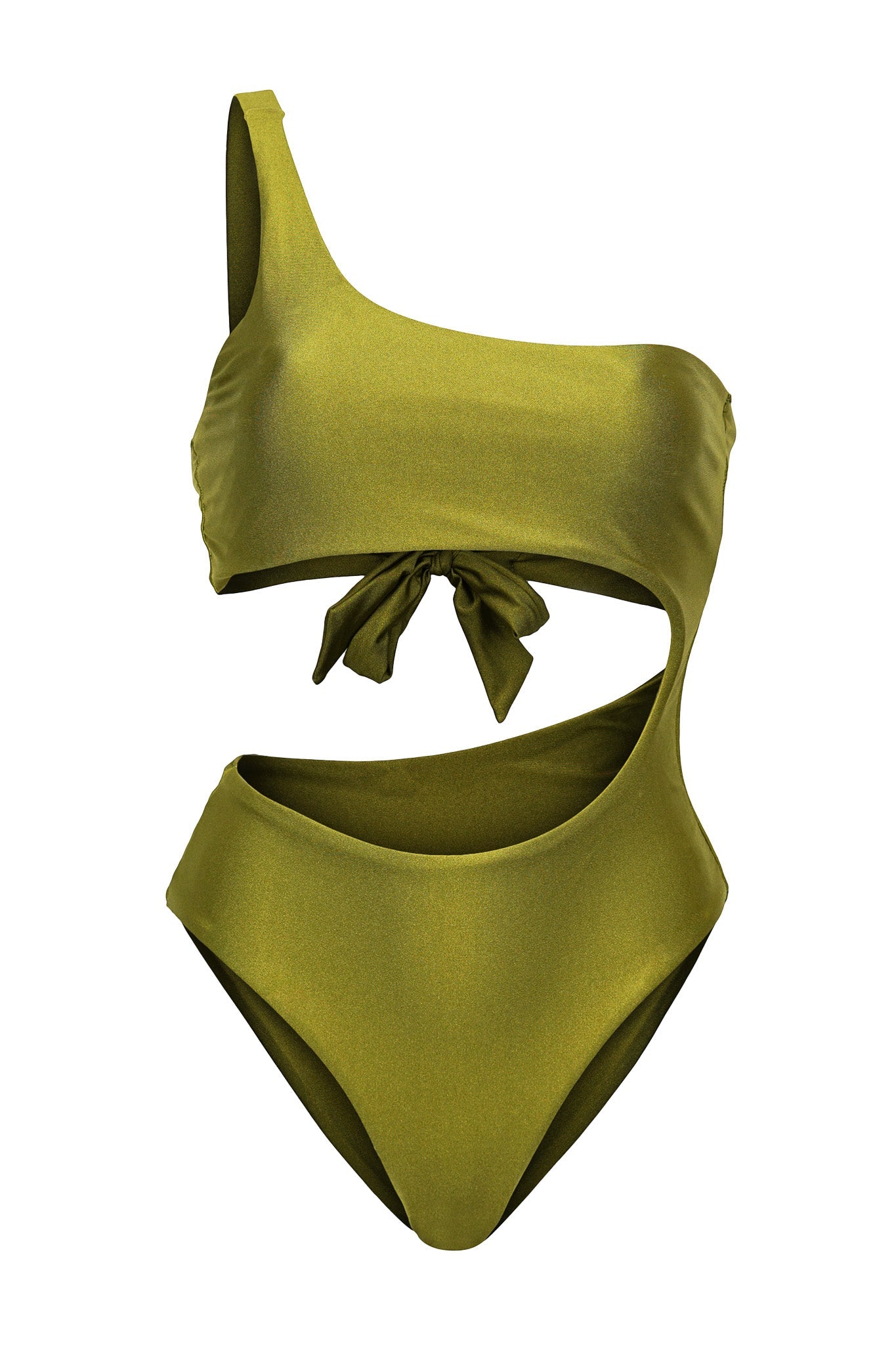 Bali Badeanzug - Shiny Matcha