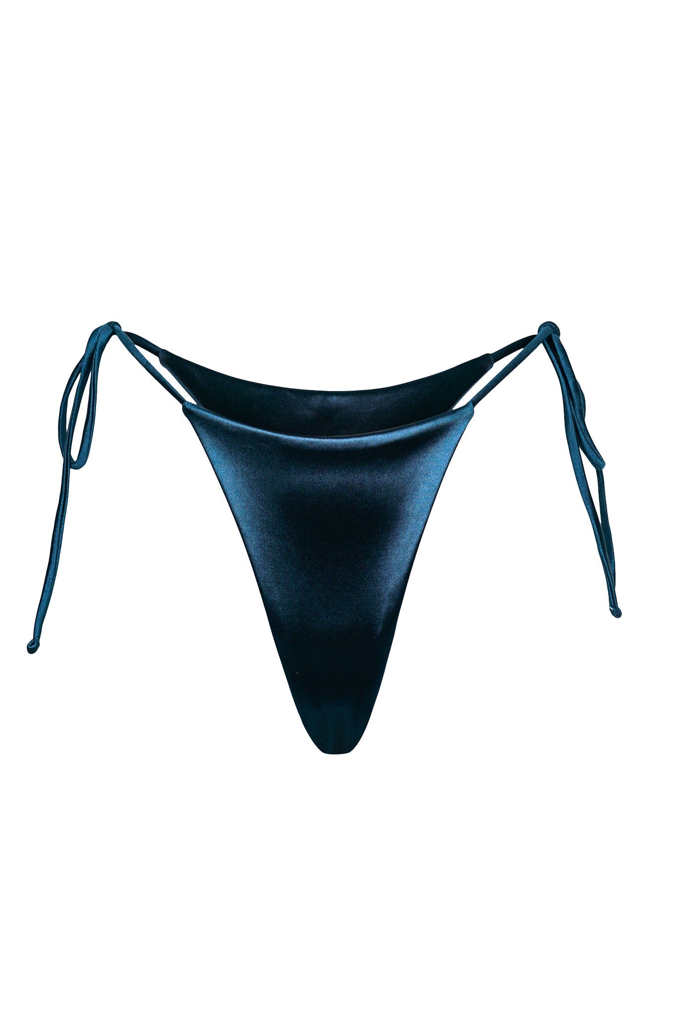 Tulum Bikini Hose - Petrol Satin