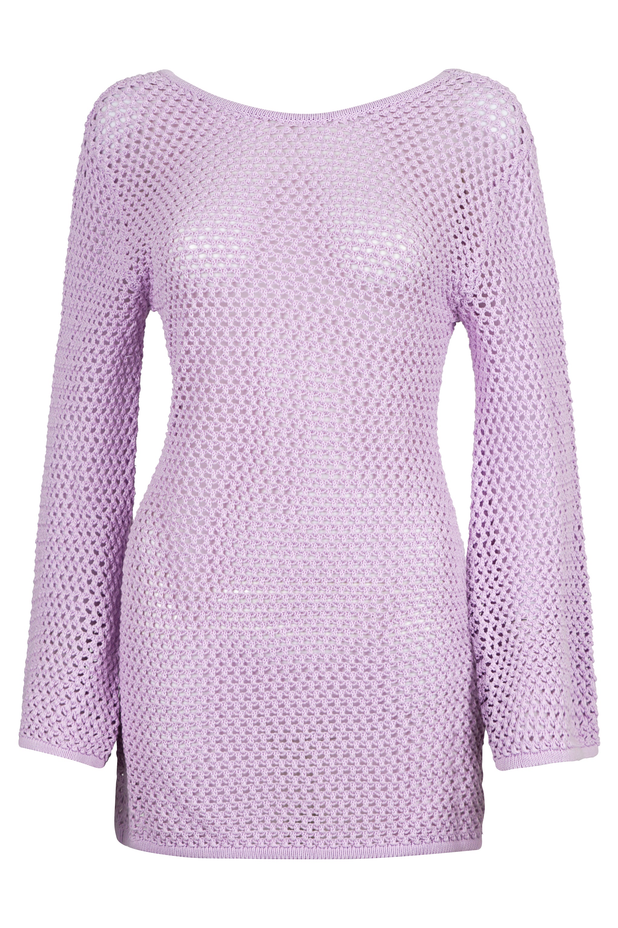 Roma Strickkleid - Purple Kiss