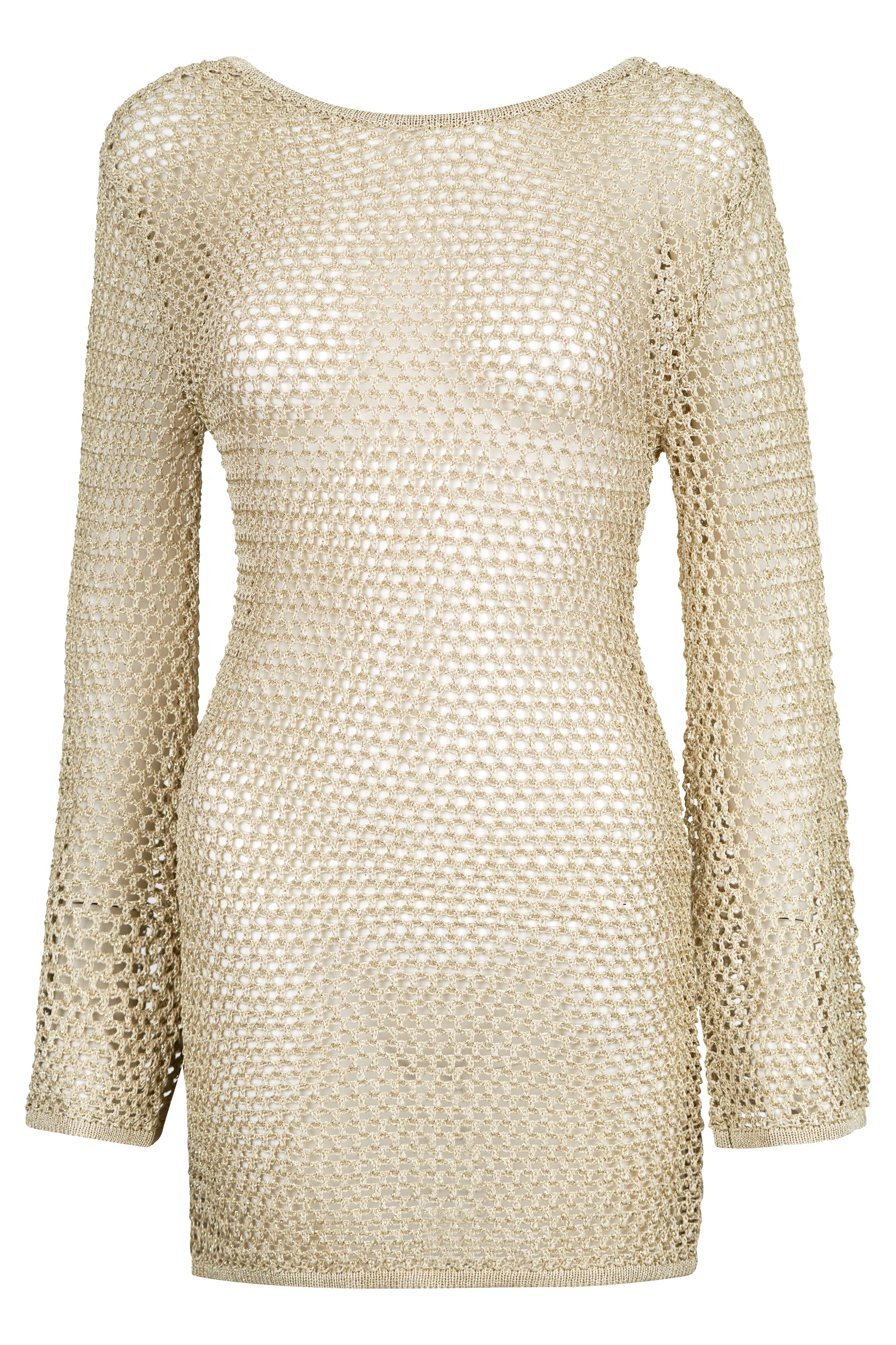 Roma Strickkleid - Golden Sand