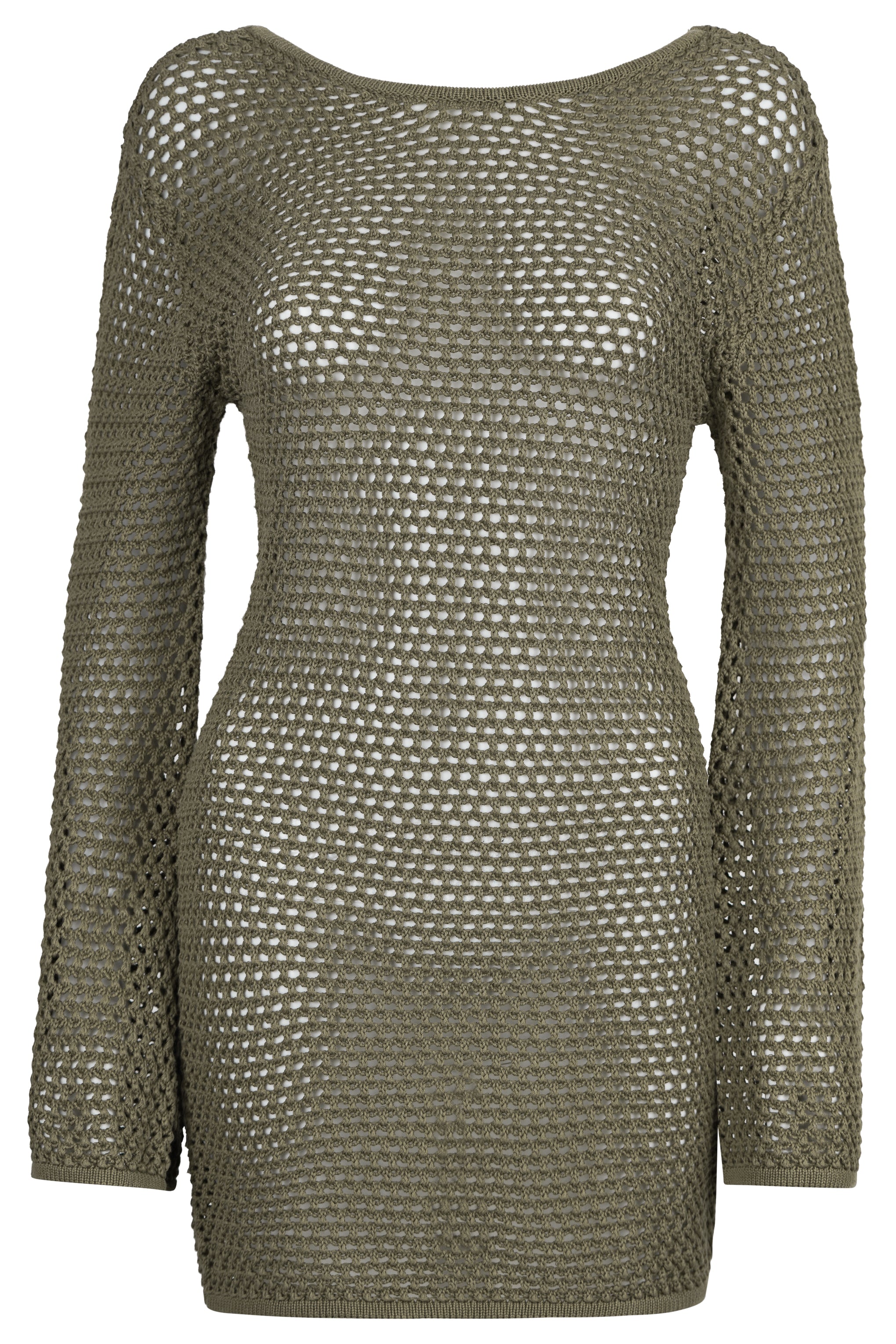 Roma Strickkleid - Olive