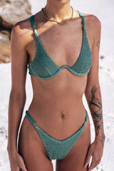 Paris Bikini Oberteil - Ash Green