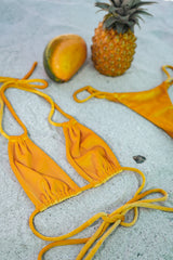 Maui Bikini Oberteil - Honey Velvet