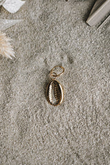 Bikini Charm - Cowrie Shell Gold