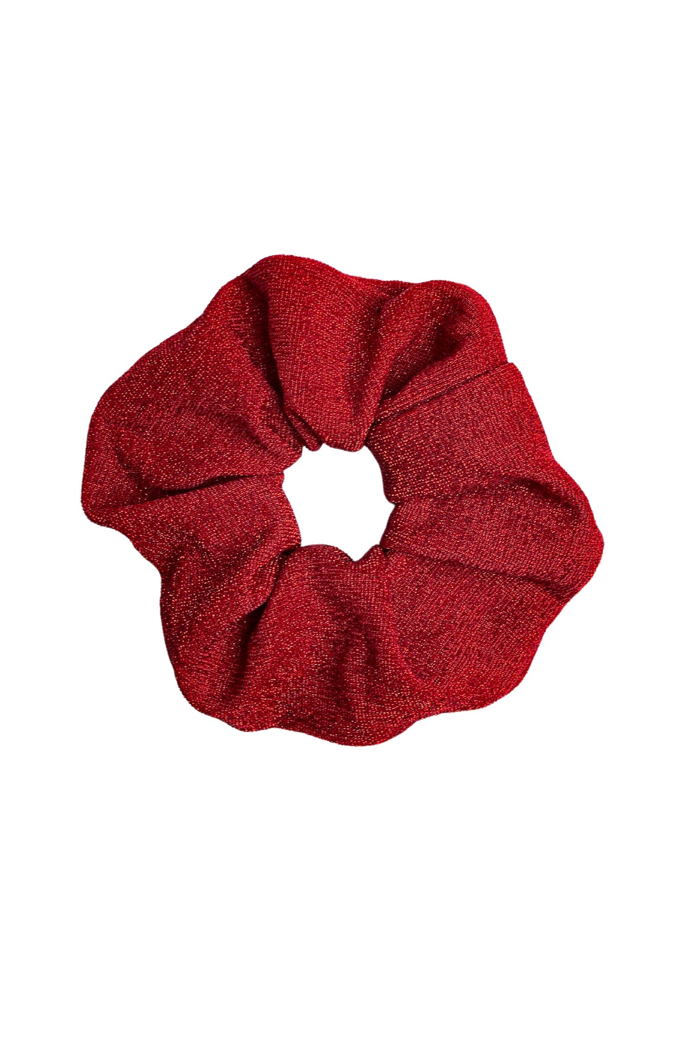 Scrunchie - Red Glitter
