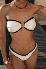 Antigua Bikini Oberteil - Ivory Velvet
