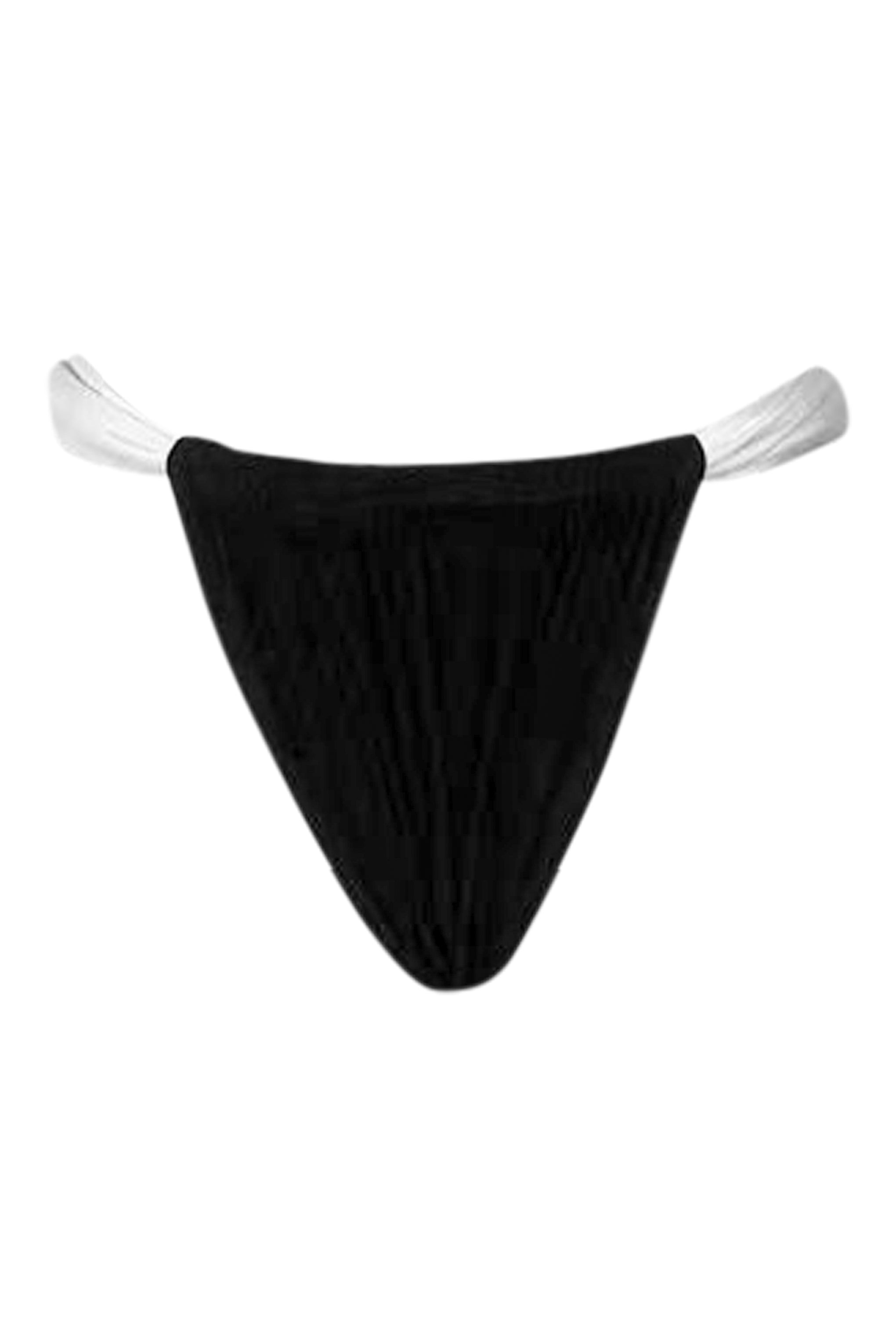 Cannes Bikini Hose - Black White