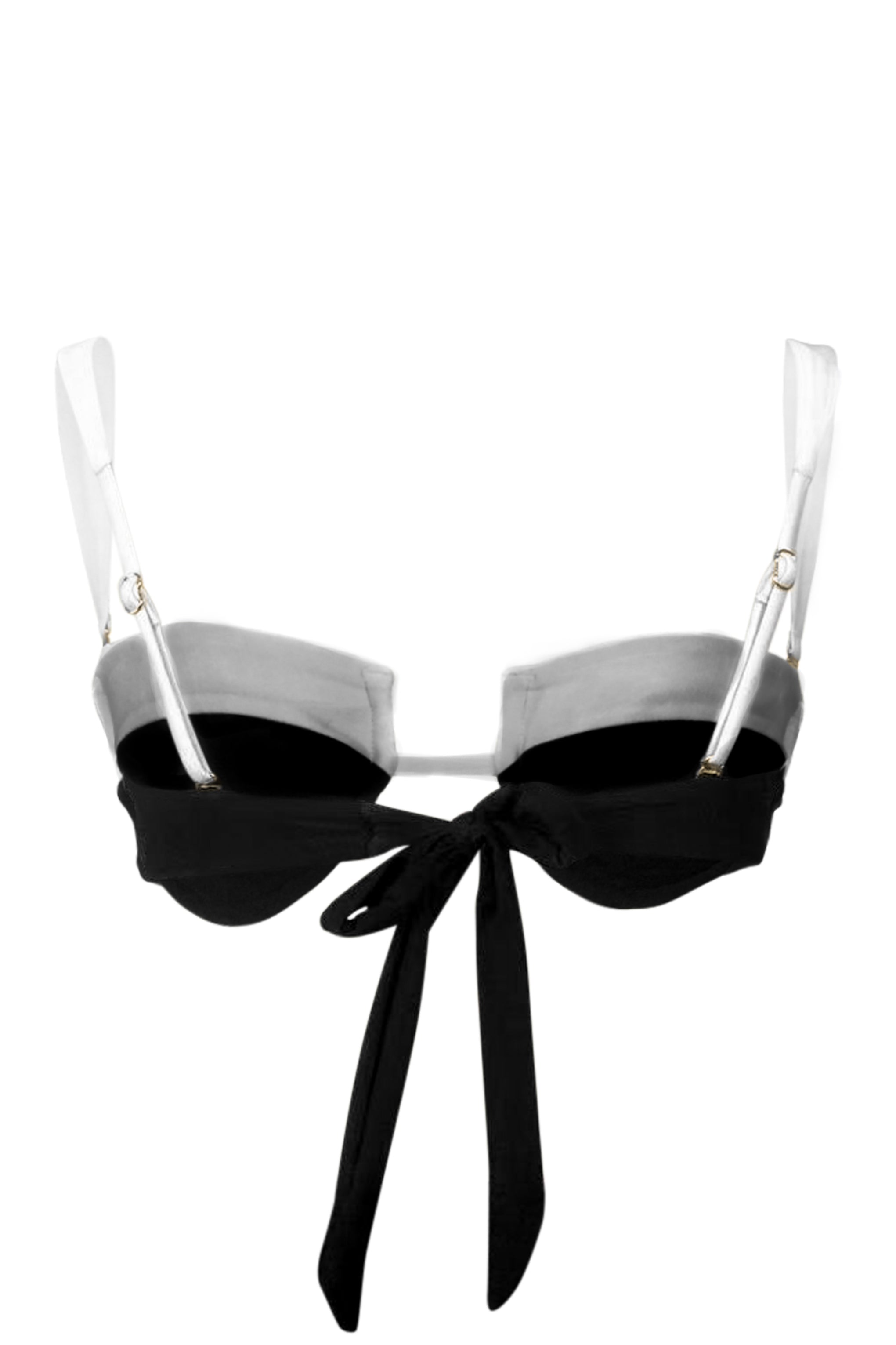 Riviera Bikini Oberteil - Black White