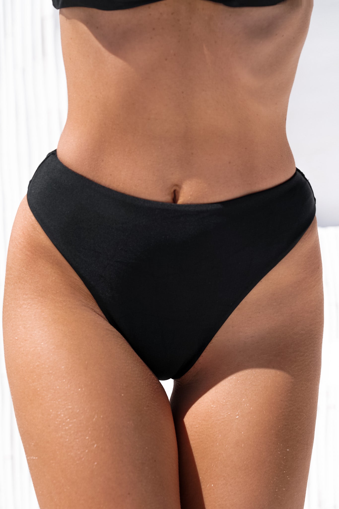 Amalfi Bikini Hose - Black