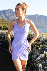Bahamas Sarong - Lavender Mesh