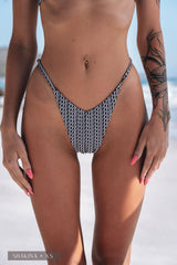 Rio Bikini Hose - Black 'n White