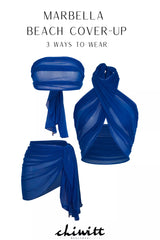 Marbella Sarong - Royal Blue