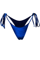 Tulum Bikini Hose - Royal Blue Velvet