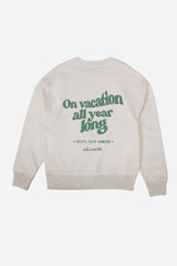 OVAYL Club Sweater Beige/Ash Green