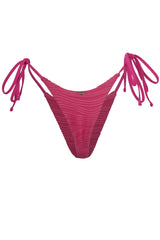 Tulum Bikini Hose - Pink Ocean Waves